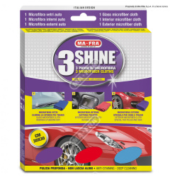 3Shine - Three microfiber cloths