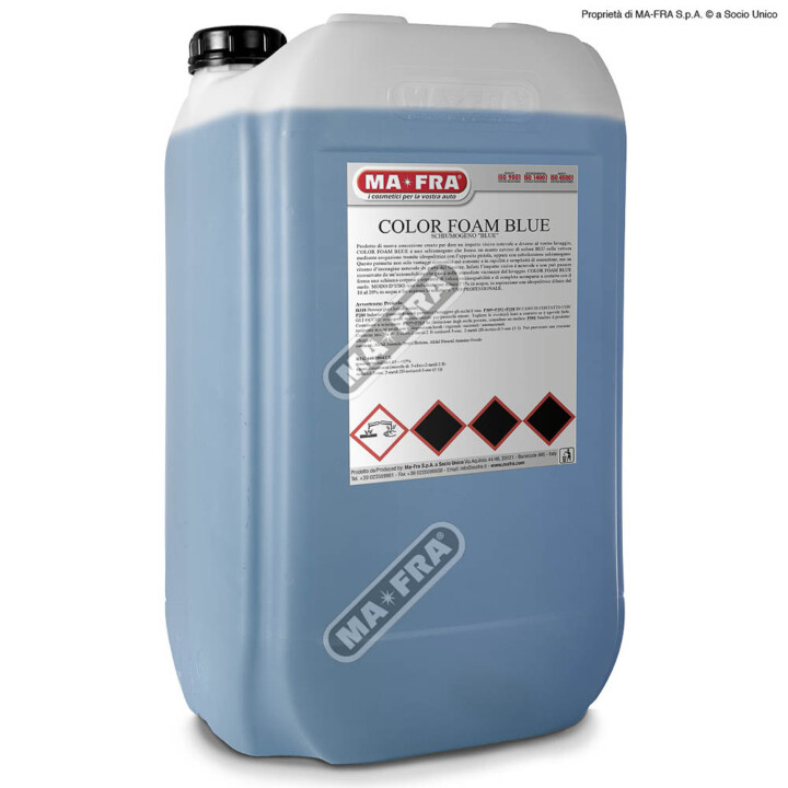 Цветна синя пяна Color Foam Blue 25 кг MA-FRA